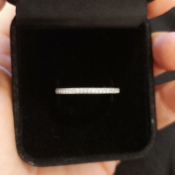 925 Sterling Silver Oxidized Ring - Picture 6 of 8